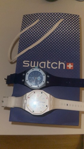 Swatch royal pop huit - huit, blanc
