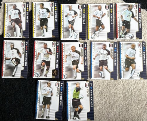Shoot out cards - shoot, fulham