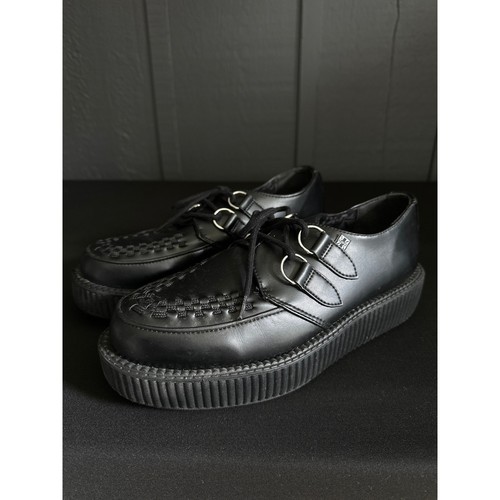Black faux leather - black,