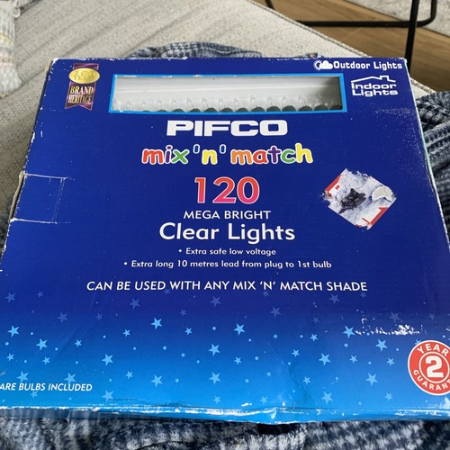 Pifco clear lights mix and - clear,