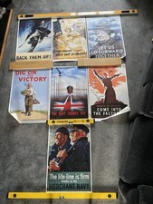 Repro large wartime posters x