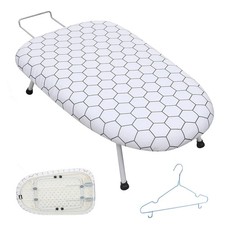 Tabletop Ironing Board 80 x 30cm Foldable Small Lightweight Compact Space Saving