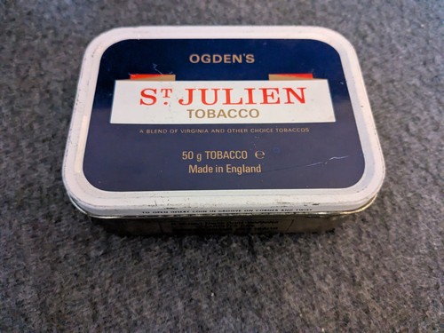 Ogdens julien tobacco tin - tobacco,
