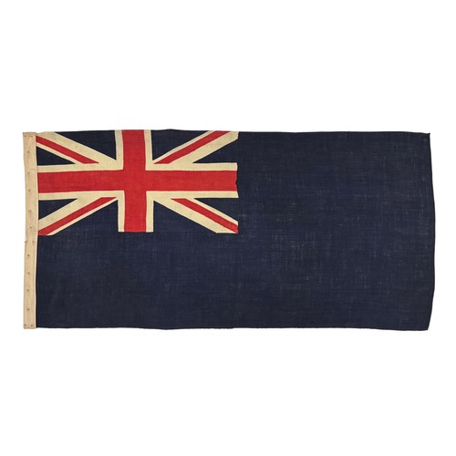 Vintage wool blue - blue, ensign