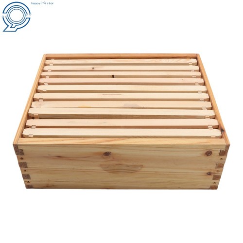 Frame medium bee box wax - 10-frame,