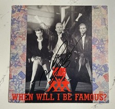 BROS MATT GOSS SIGNED When Will I Be Famous LP Vinyl 7’’  Photo Video Proof