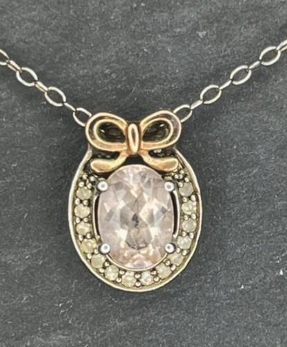 Oval pink morganite - pink, genuine