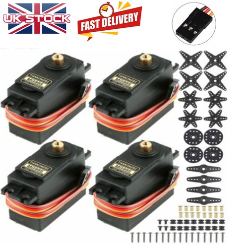 4pcs mg995 metal gear - metal,
