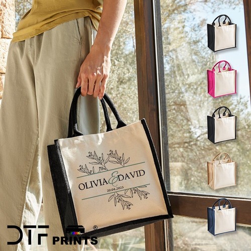 Personalised midi jute classic - jute,
