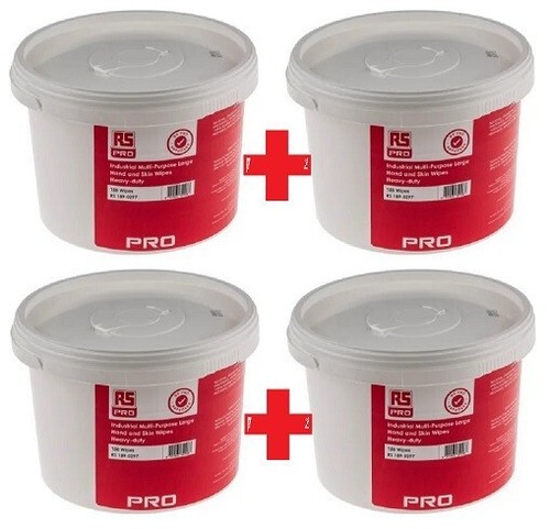 Wet hand wipes - tub, of