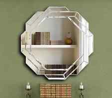 Large 60x60 Round Silver Dual