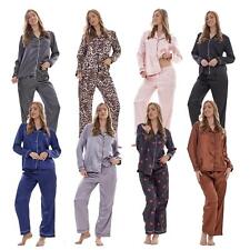 Ladies Soft Silky Luxury Satin Full Length Stylish Pyjama Set Loungewear Gift