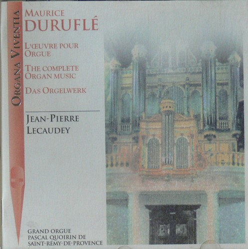 Durufle oeuvre pour - durufle, orgue