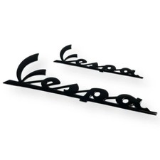 Vespa black legshield side - vespa,