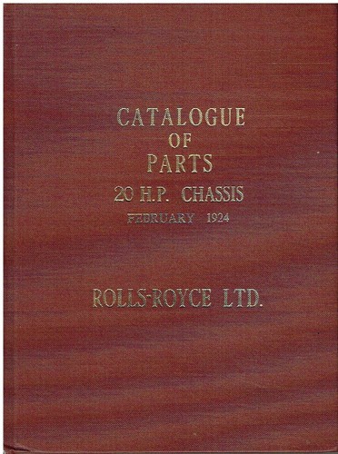 Rolls royce 20hp - rolls-royce, chassis