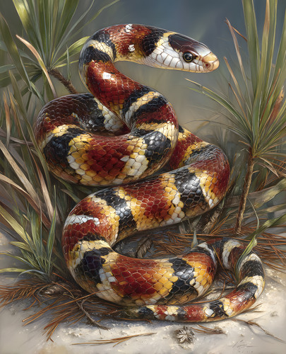 8x10 milk snake desert - milk,