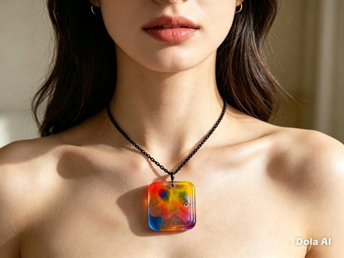 Handmade multicolour resin - handmade,
