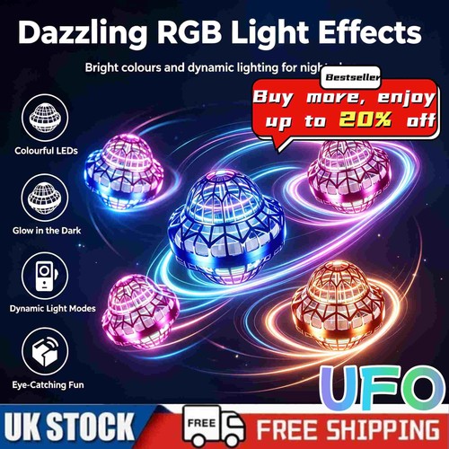 New ufo flying spinner orb - ufo,
