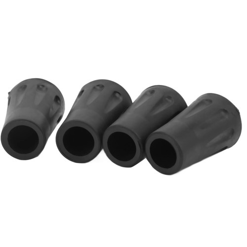 12mm rubber trekking pole - 4x,