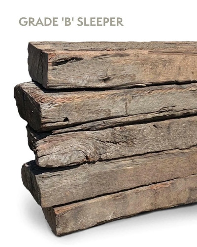 Timber sleeper reclaimed grade - sleeper,