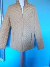 M&co size 12 mustard quilted