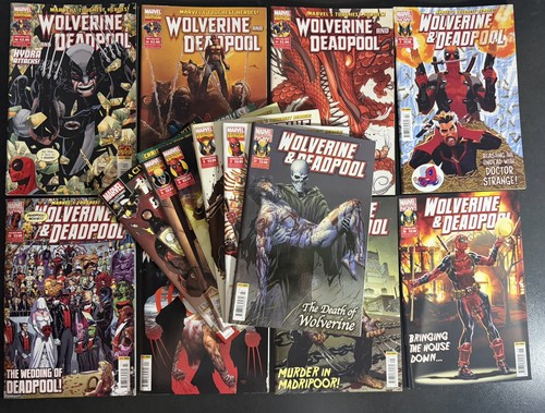 Marvel wolverine and deadpool - marvel,