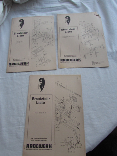 Rabewerk spare parts books - spare,