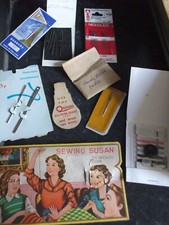 Vintage sewing needles for