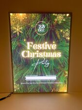 Christmas Party Display A2 LED