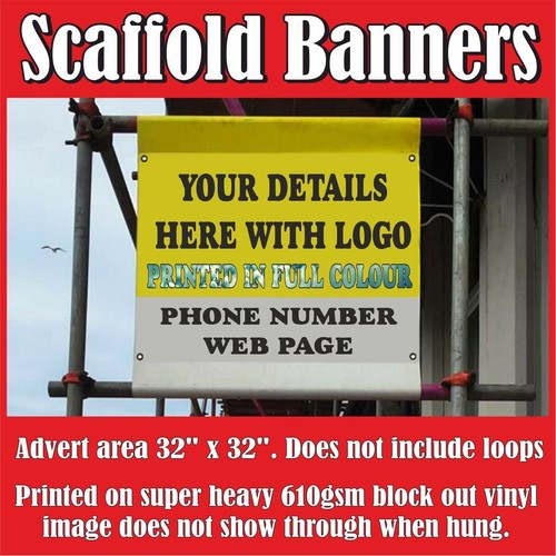 Scaffold banner quality 610gsm - scaffold,