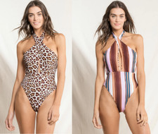 Maaji Cheetah Nunik Reversible 2 Swimsuits in 1 - Size UK 12