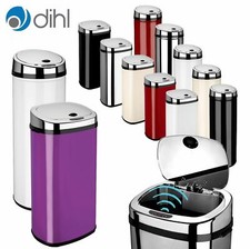 Graded Automatic Sensor Bins 30L 42L 50L 58L 68L Capacity Touchless Waste