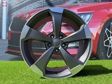 4X 19 Inch 5X112 Audi 5-Arm Rotor New Style MGHM Wheel: Fits For A4, A6