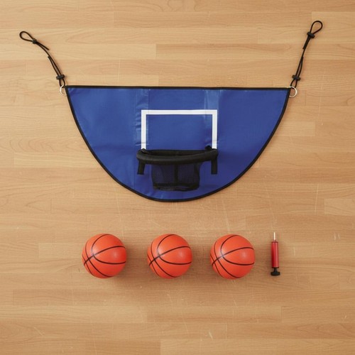 Trampoline basketball hoop - basketball,