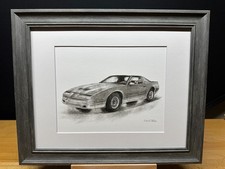 Drawing of a 1985 Pontiac
