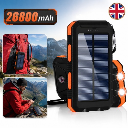 26800 mah solar - 26800, bank