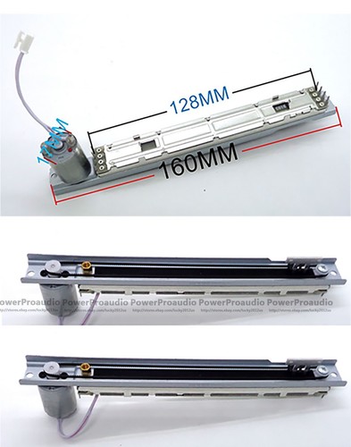 Eeletric fader 4 sliding - 3*, 4+4