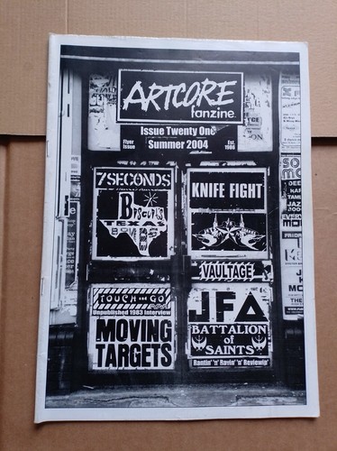 Artcore fanzine punk - artcore,