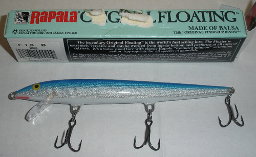 Rapala f13b floating - f13b, 5-1/4"
