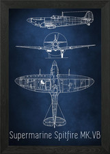 Spitfire MK VB Blueprint