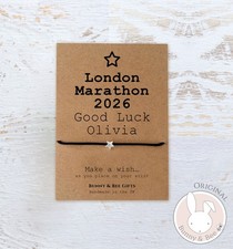 London Marathon Wish Good Luck