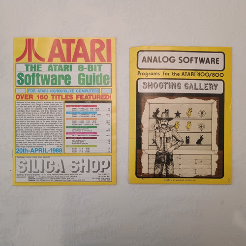 Atari shooting gallery manual