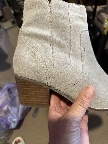 Moshulu taupe swede boots - taupe,