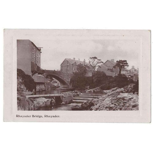 Rhayader bridge the - rhayader, in