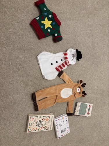 Elf outfits and idea cards - elf,