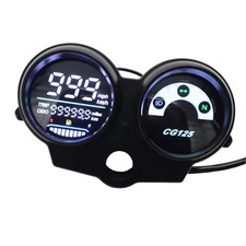 LED Digital Dashboard Easy Installation Parts for Honda CG125 2000-2008
