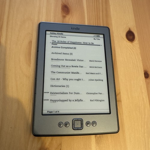 Amazon kindle d01100 grey - kindle,