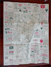 Vermont Historical Tourist Map