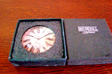 Shudehill Glass Paperweight - Victorian Clock - Boxed