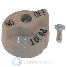 P6071267 PITCO 35C 45C GAS FRYER CONTROL VALVE BIEGE DIAL KNOB GENUINE PARTS 